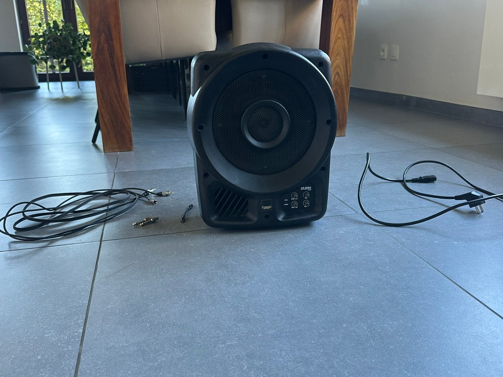 Professionele speaker citronic CR-808A, Ophalen, Zo goed als nieuw, Audiokanaal 2