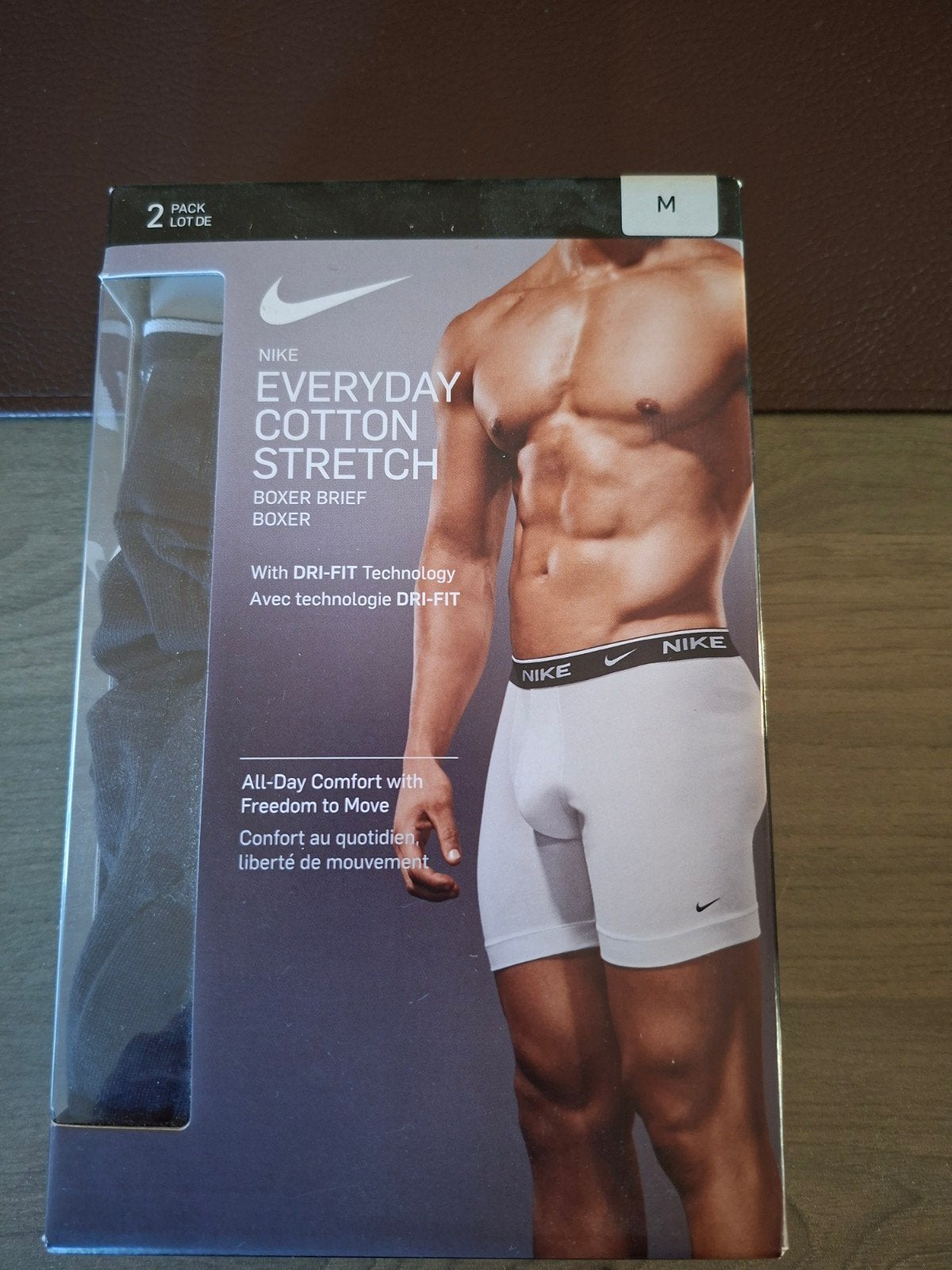 2 zwarte boxers Nike medium, Ophalen of Verzenden