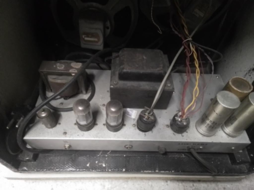 Vintage amplifier, Hobby en Vrije tijd, Elektronica-componenten, Gebruikt, Ophalen