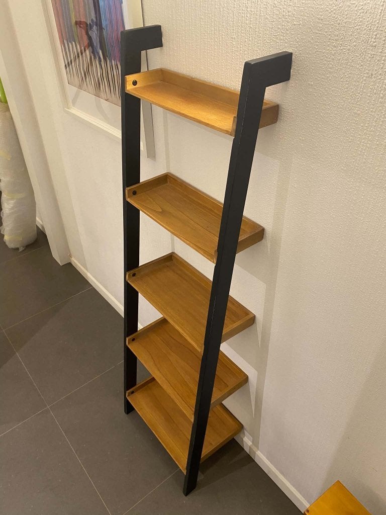 Etagère murale échelle en bois, Enlèvement, Comme neuf