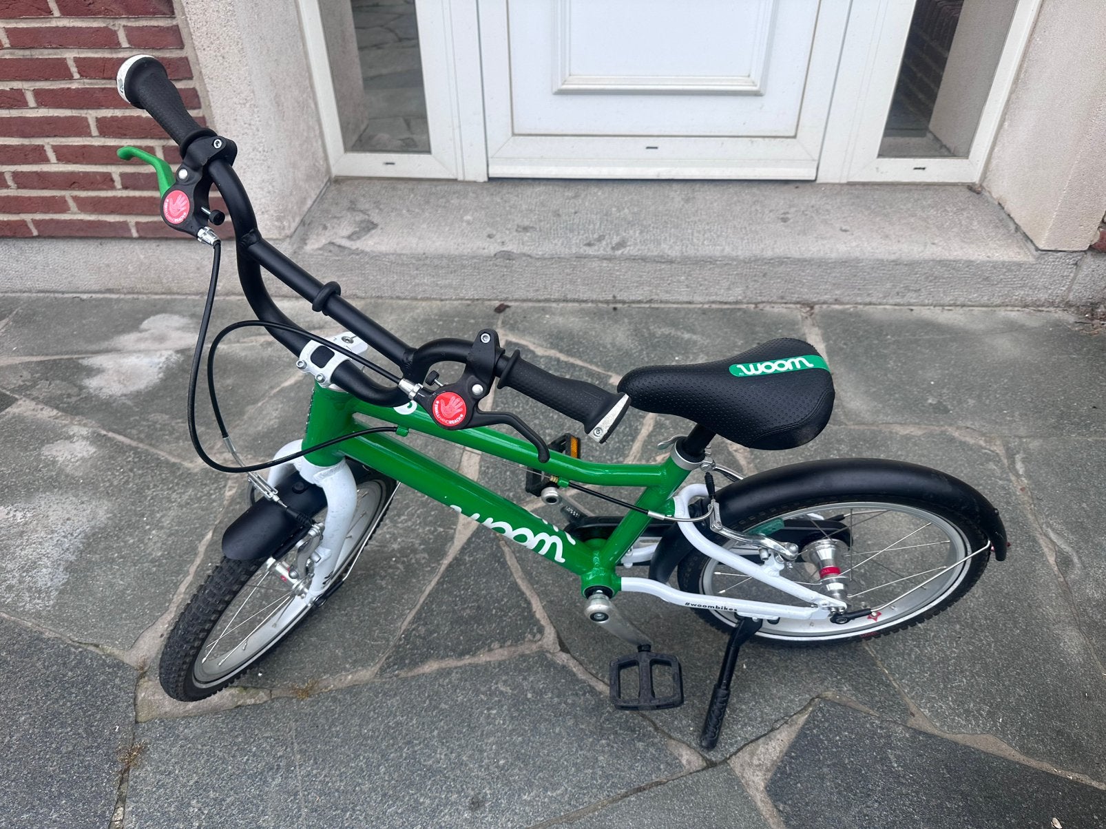 Velo WOOM 3 + Garde-boues - état neuf, Enlèvement, Comme neuf
