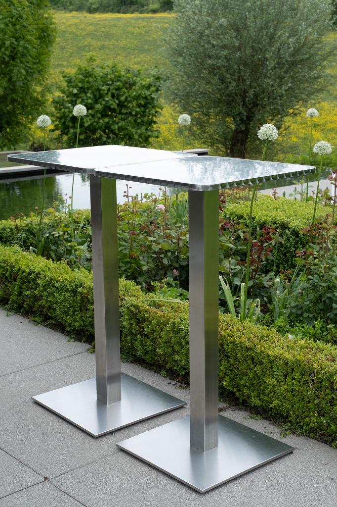 Partytafel strak design, Huis en Inrichting, Tafels | Statafels, Ophalen, Zo goed als nieuw