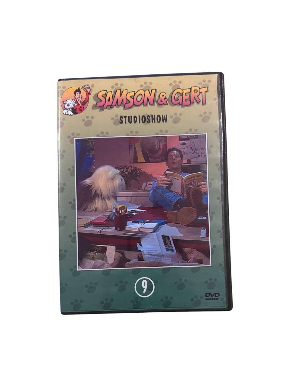 Dvd Samson en Gert Studioshow Vol 9, Ophalen of Verzenden, Zo goed als nieuw