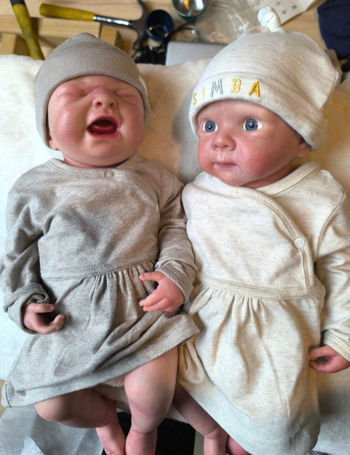 2 silicone baby poppen, Ophalen of Verzenden