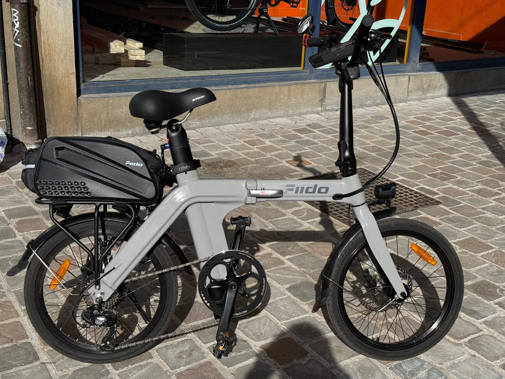 Vélo électrique pliable, Fietsen en Brommers, Ophalen, Zo goed als nieuw, Versnellingen