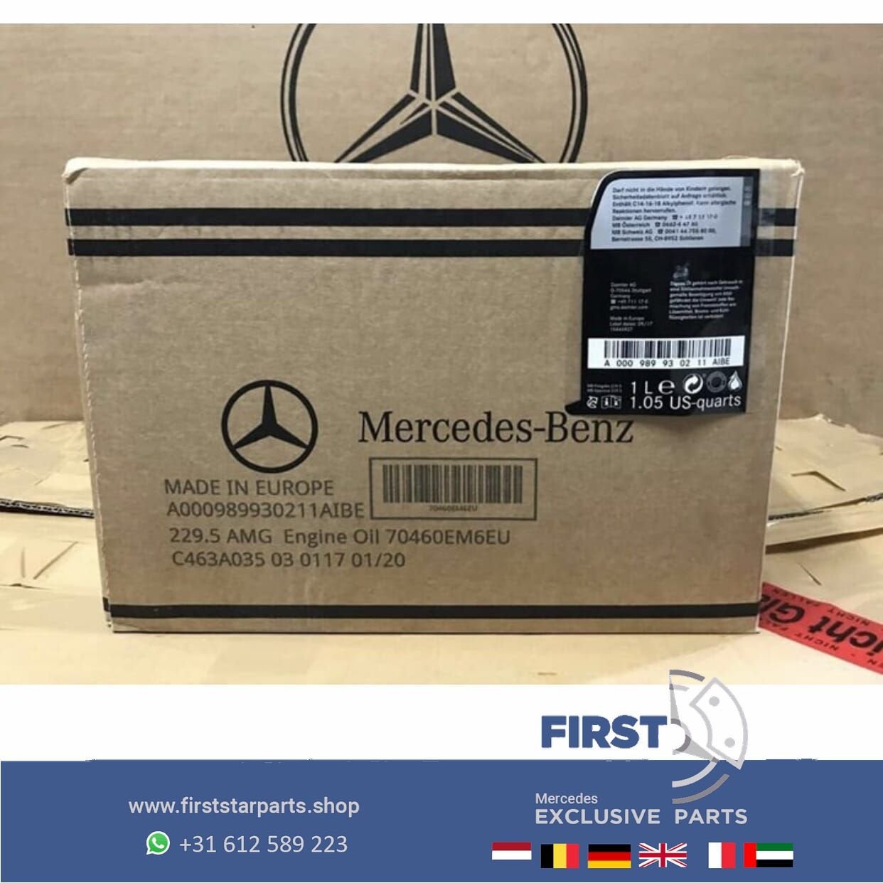 Mercedes MOTOROLIE AMG 1L A35 A45 A45S CLA35 CLA45 CLA45S C6, Enlèvement ou Envoi, -, -, -
