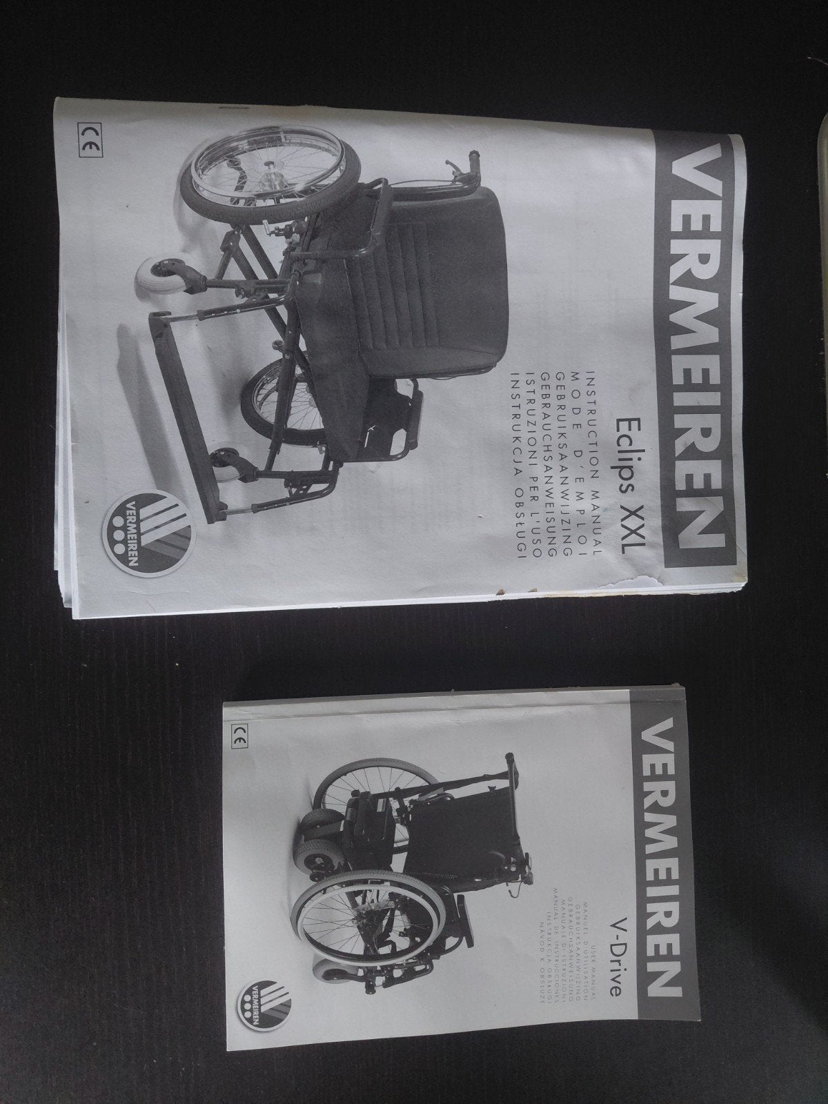 Rolstoel Vermeiren XXL, Enlèvement, Comme neuf, Fauteuil roulant électrique