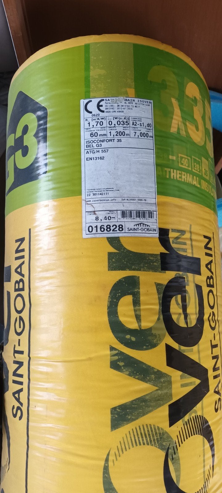 Isoconfort 35, Doe-het-zelf en Bouw, Isolatie en Afdichting, Ophalen, Nieuw