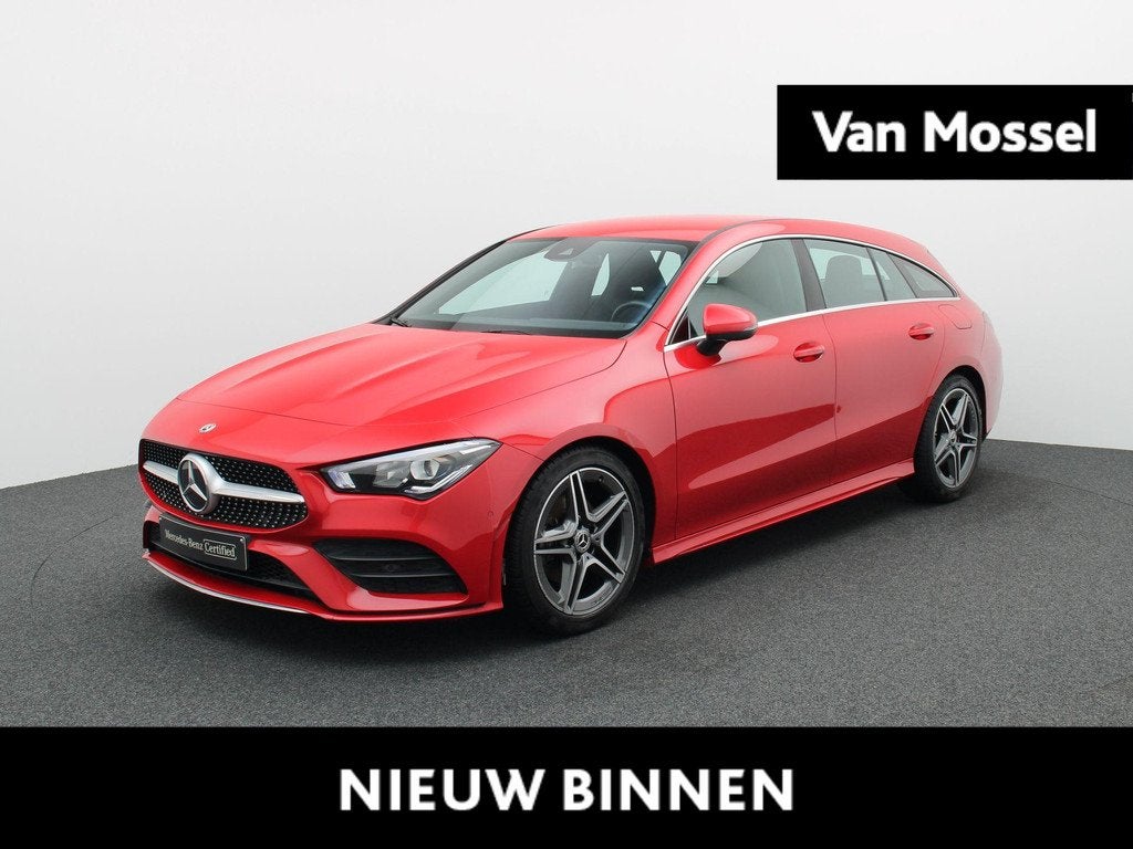 Mercedes-Benz CLA-Klasse 180 Shooting Brake + AMG LINE + LED, Autos, Mercedes-Benz, Euro 6, Entreprise, Boîte manuelle, 4 cylindres