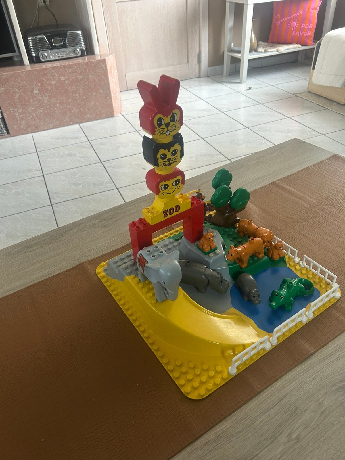 DUPLO dierentuin, Ophalen, Gebruikt, 6 maanden tot 2 jaar