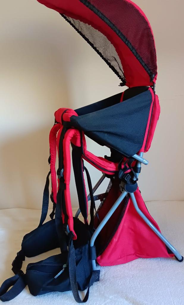 Kinderdrager met zonbescherming  HAUCK, Kinderen en Baby's, Ophalen, Gebruikt
