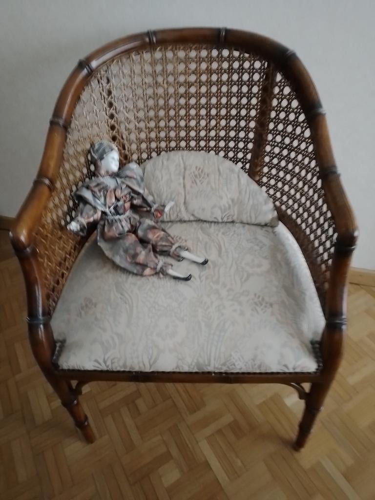 Rotan stoel, Ophalen, Gebruikt