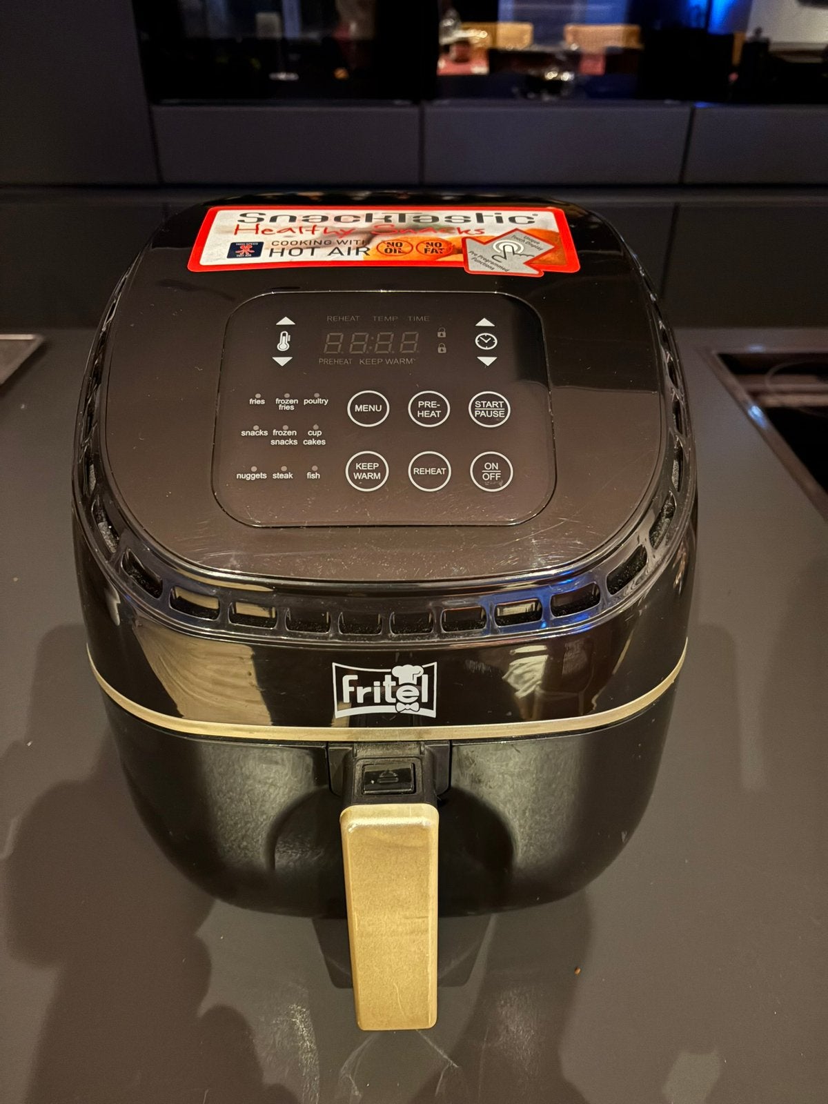 Nette Fritel Airfryer – Digitale Heteluchtfriteuse PFAS-vrij, Elektronische apparatuur, Ophalen, Gebruikt, Airfryer, 1000 t/m 1499 gram