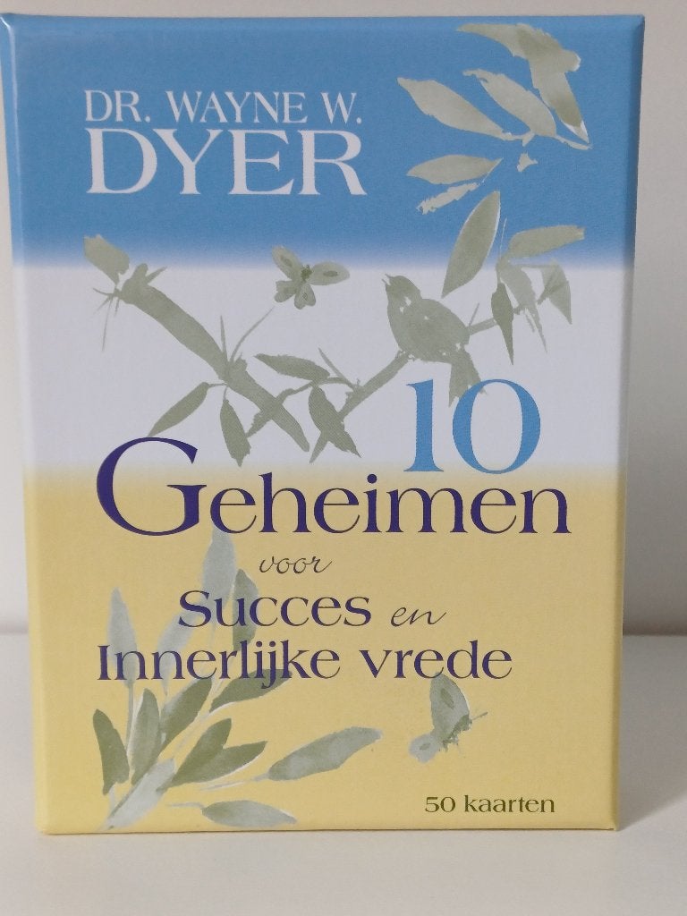 10 geheimen voor succes en innerlijke vrede, Livres, Tarot ou Tirage de Cartes, Enlèvement ou Envoi, Wayne W. Dyer, Comme neuf