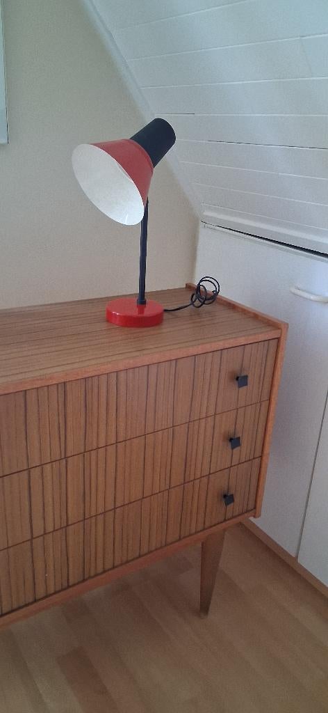 Bureaulamp, Vintage jaren 60, Moins de 50 cm, Comme neuf, Enlèvement
