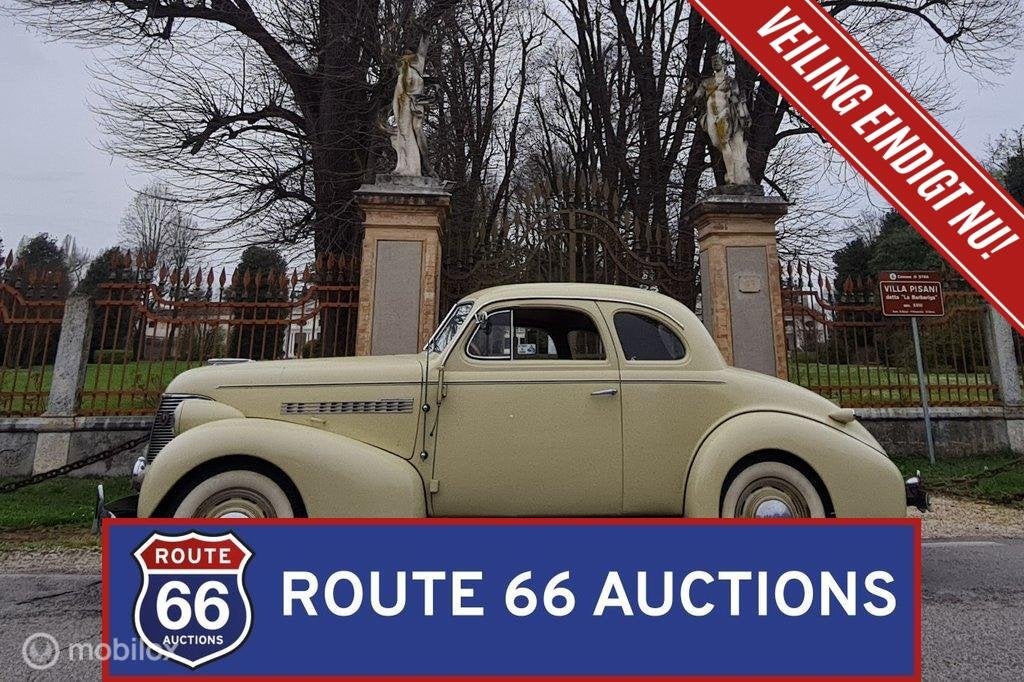 Chevrolet Master Deluxe Business Coupe | 1939 | Route 66 Auc, Achat, Entreprise, Chevrolet, Boîte manuelle