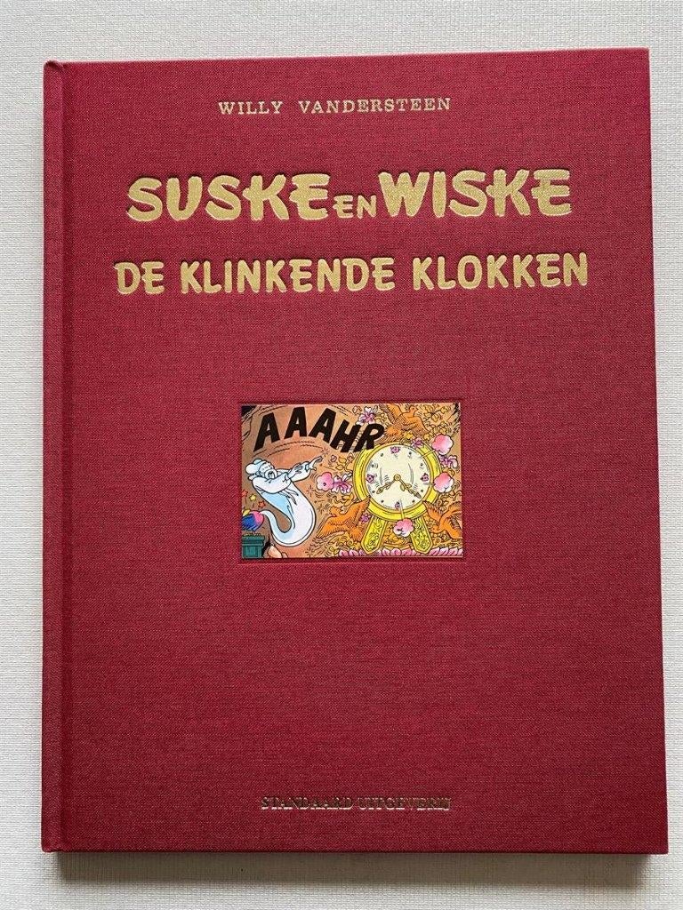 suske en wiske - de klinkende klokken - luxe met tekening, Neuf, Enlèvement ou Envoi, Une BD, Paul Geerts