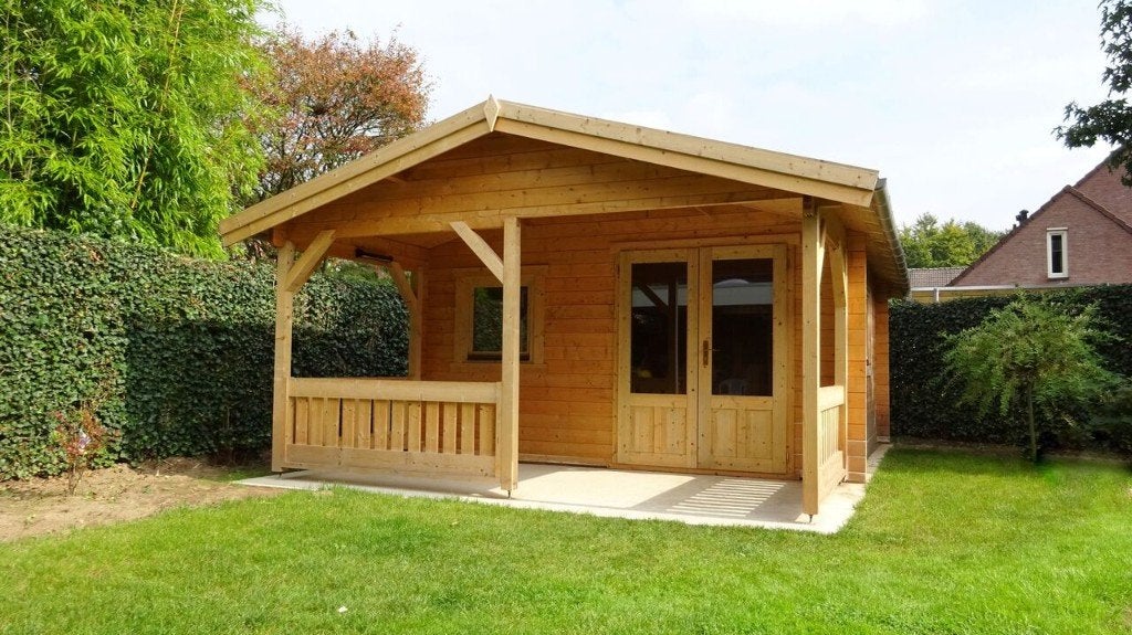 NOUVEAU chalet de luxe en rondins de 50 mm : 4x4+3, Envoi, Neuf