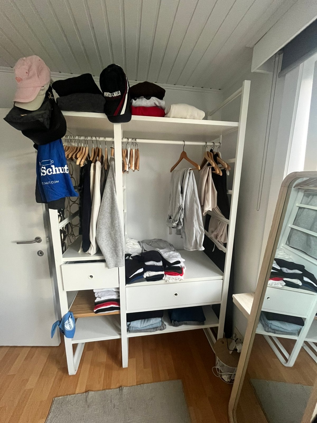 Open kleerkast Ikea, Ophalen, Gebruikt