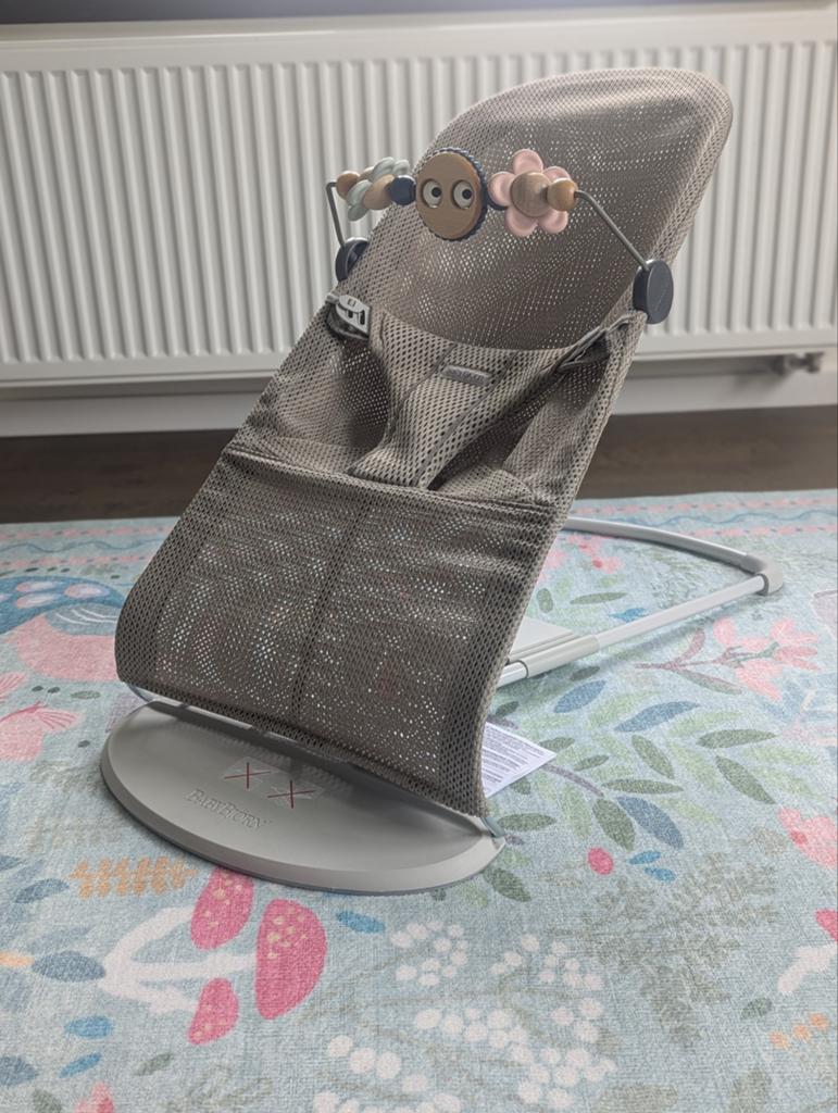 Transat pour bébé Bjorn Bouncer Bliss, Enfants & Bébés, Autres marques, Comme neuf, Enlèvement, Avec ceinture(s)