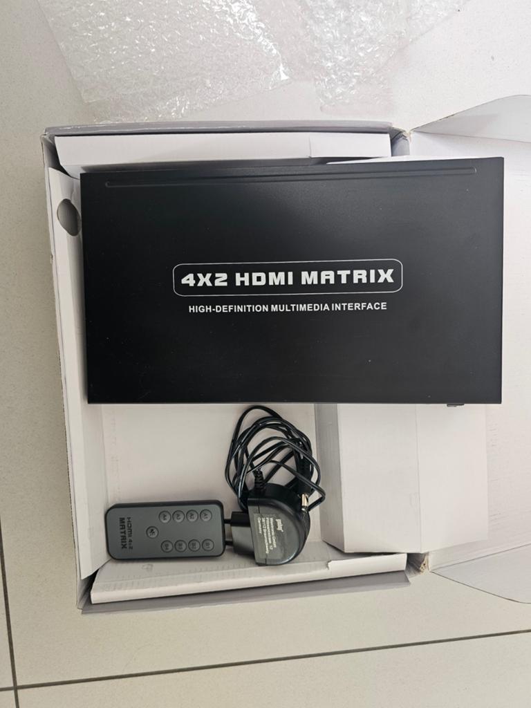 Goobay HDMI Matrix 4x2 switch, Ophalen of Verzenden