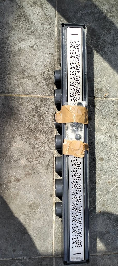 évacuation pour une douche à l'Italienne, Enlèvement, Comme neuf, Inox, Douche