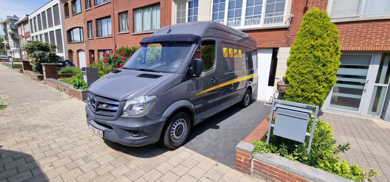 Mercedes sprinter 316d in heel goede staat, Autos, Achat, Euro 6, Boîte manuelle, 2 portes