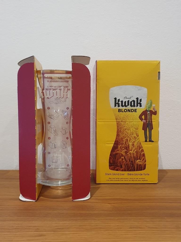 Kwak glas - nieuw in verpakking, Verzamelen, Ophalen of Verzenden, Nieuw