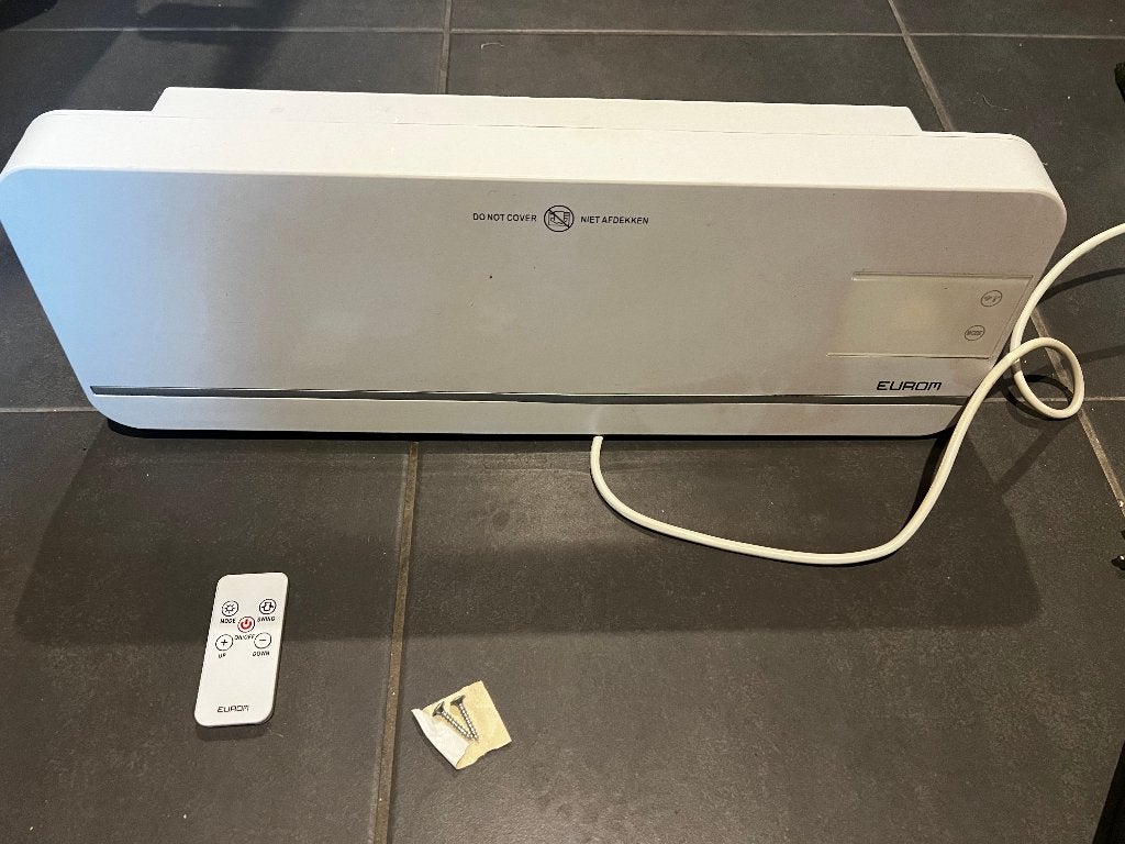 Eurom Sani-Wall-Heat 2000 Wifi verwarming kachel ventilator, Ophalen, Gebruikt, Kachel