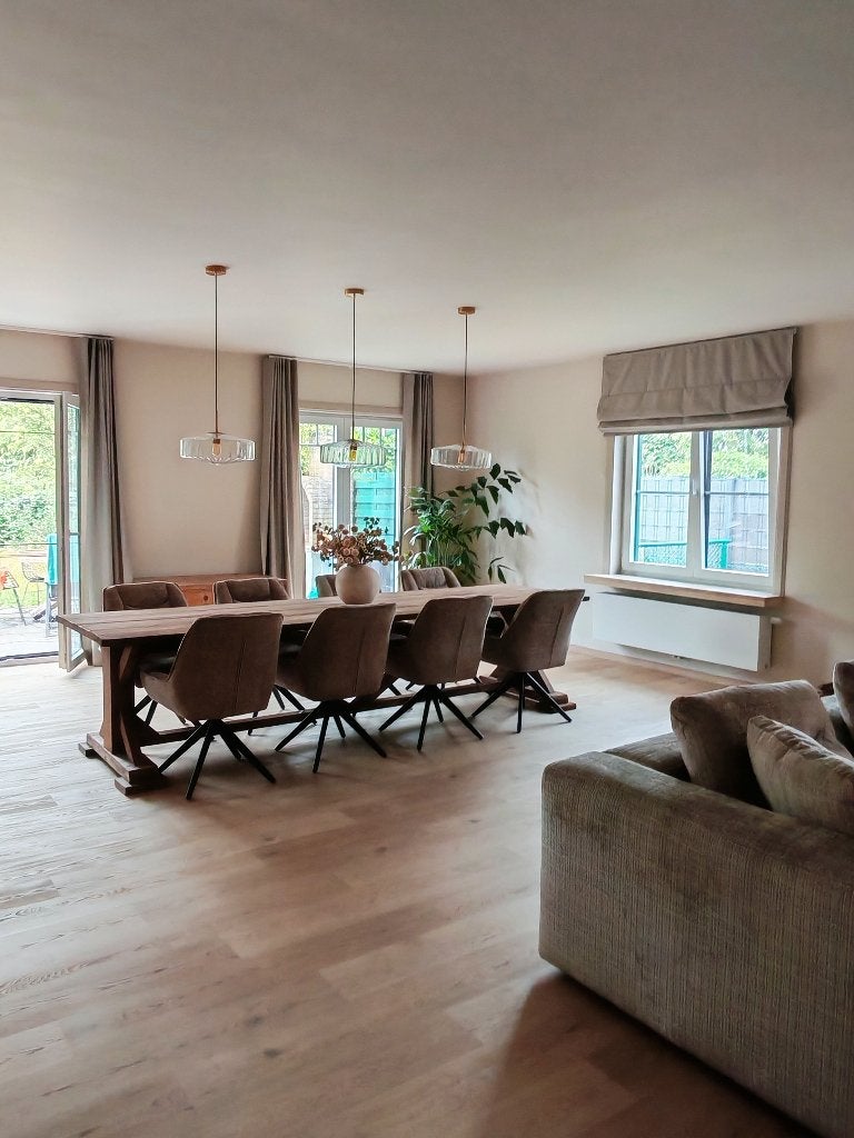 Kloostertafel, Ophalen, Gebruikt, Eikenhout, 200 cm of meer