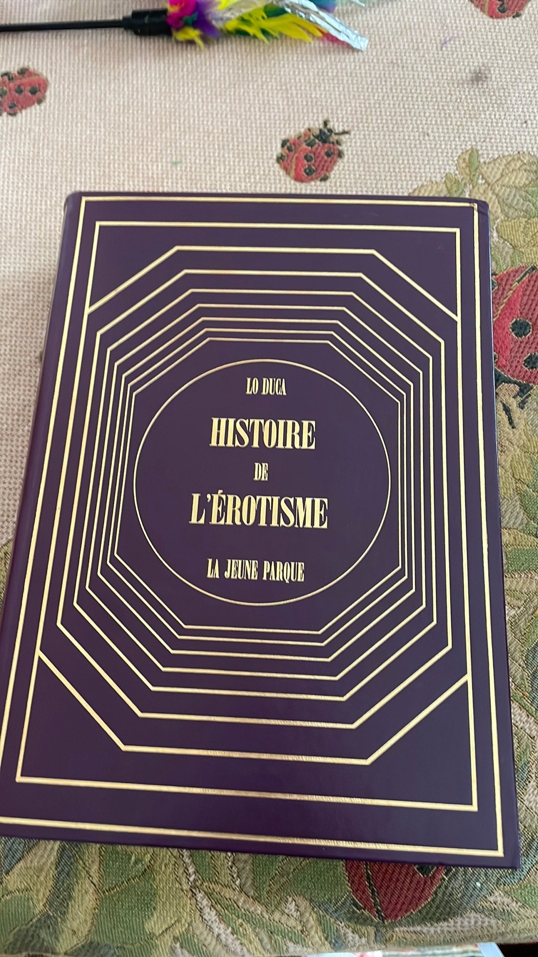 Histoire de l'érotisme de Lo Duca, Enlèvement ou Envoi, Comme neuf