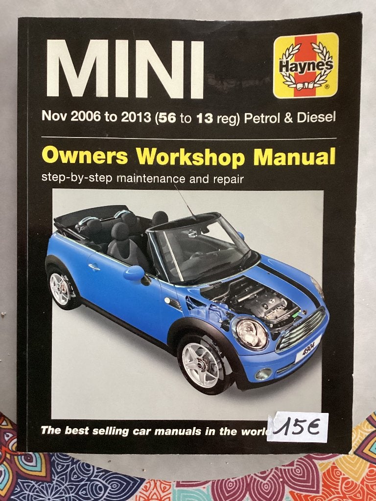 werkplaatshandboek mini, Livres, Autos | Livres, Enlèvement, Comme neuf, Autres marques
