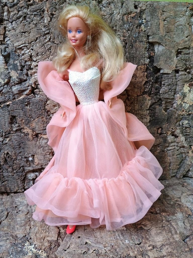 Barbie pêche et crème Mattel 1985, Enlèvement ou Envoi, Utilisé, Fashion Doll