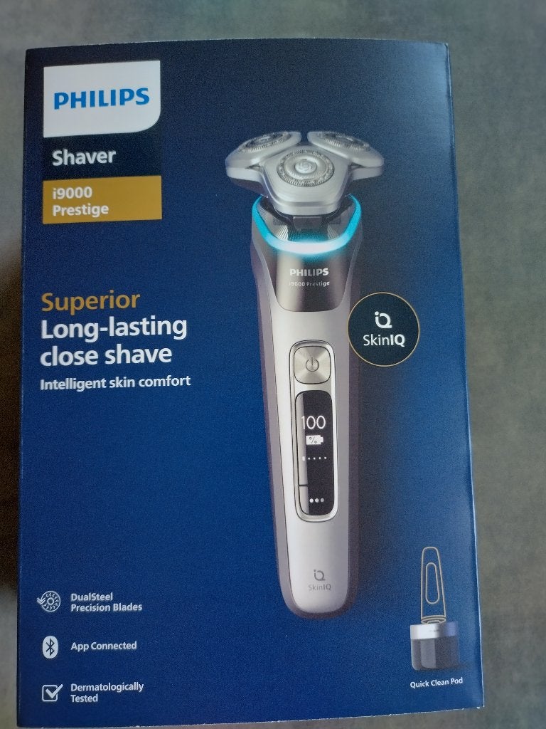 Rasoir sec et humide Philips i9000 Prestige XP9204/30, Enlèvement ou Envoi, Neuf, Rasage ou Épilation