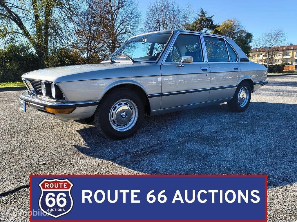 BMW 520 | 1974 | Route 66 Auctions, Achat, Entreprise, Boîte manuelle, Autre carrosserie