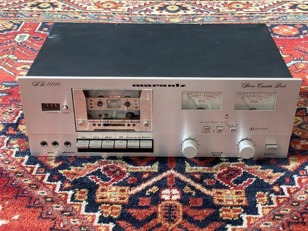 Marantz SD1000 Cassettedeck, Audio, Tv en Foto, Cassettedecks, Ophalen, Enkel, Marantz, Tape counter