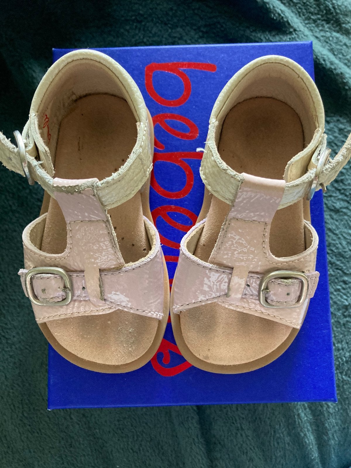 Meisjes sandalen, Kinderen en Baby's, Babykleding | Schoentjes en Sokjes, Ophalen, Gebruikt, Schoentjes