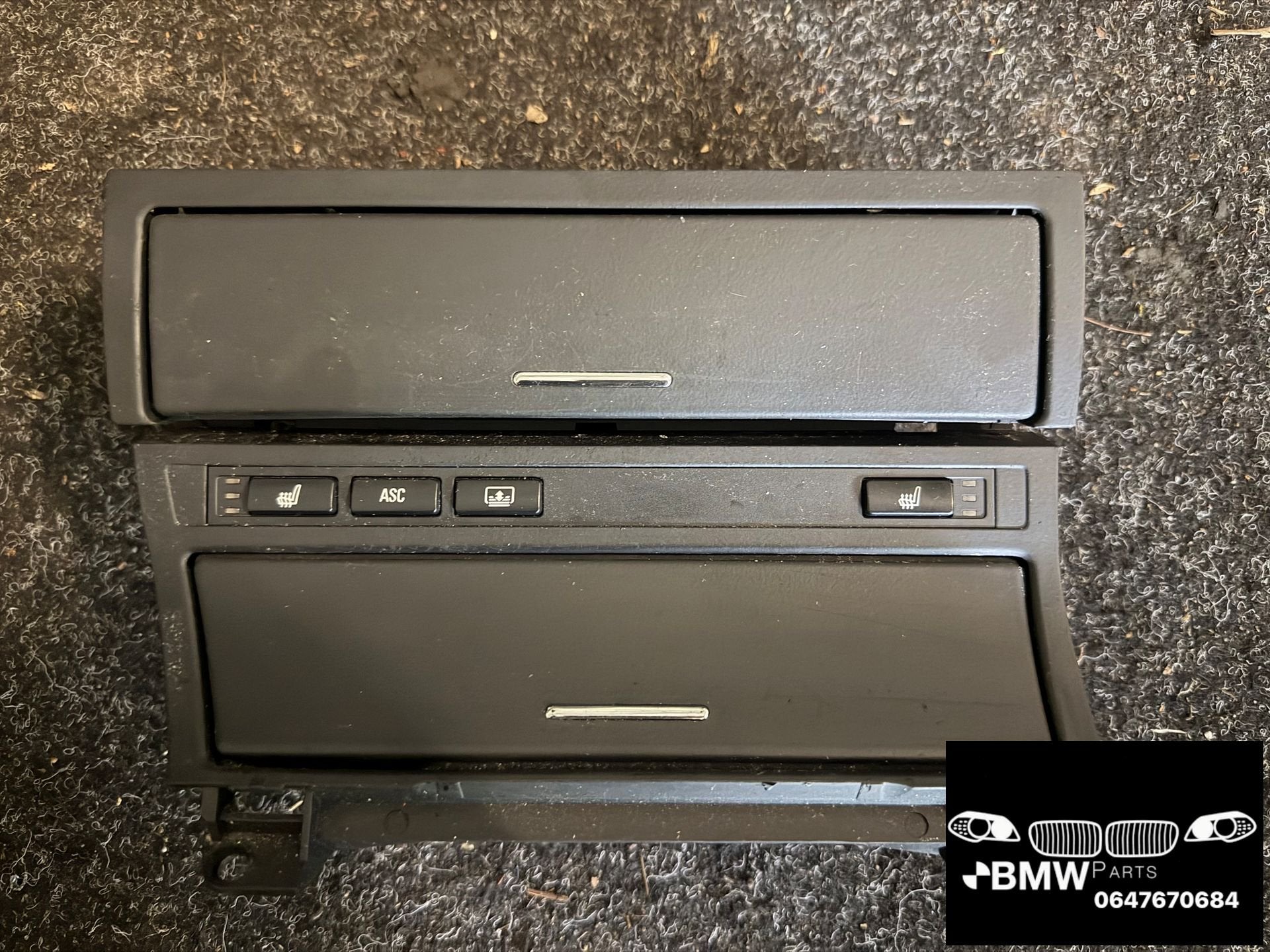 Middenconsole Asbak Knoppenbalk Bmw 3-Serie E46 zwart, Auto-onderdelen, Gebruikt, -, Ophalen of Verzenden, -