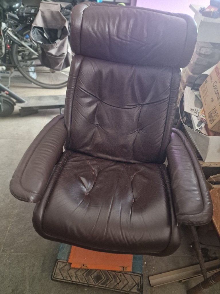 relax stressles, Ophalen, Gebruikt, Minder dan 75 cm, Leer