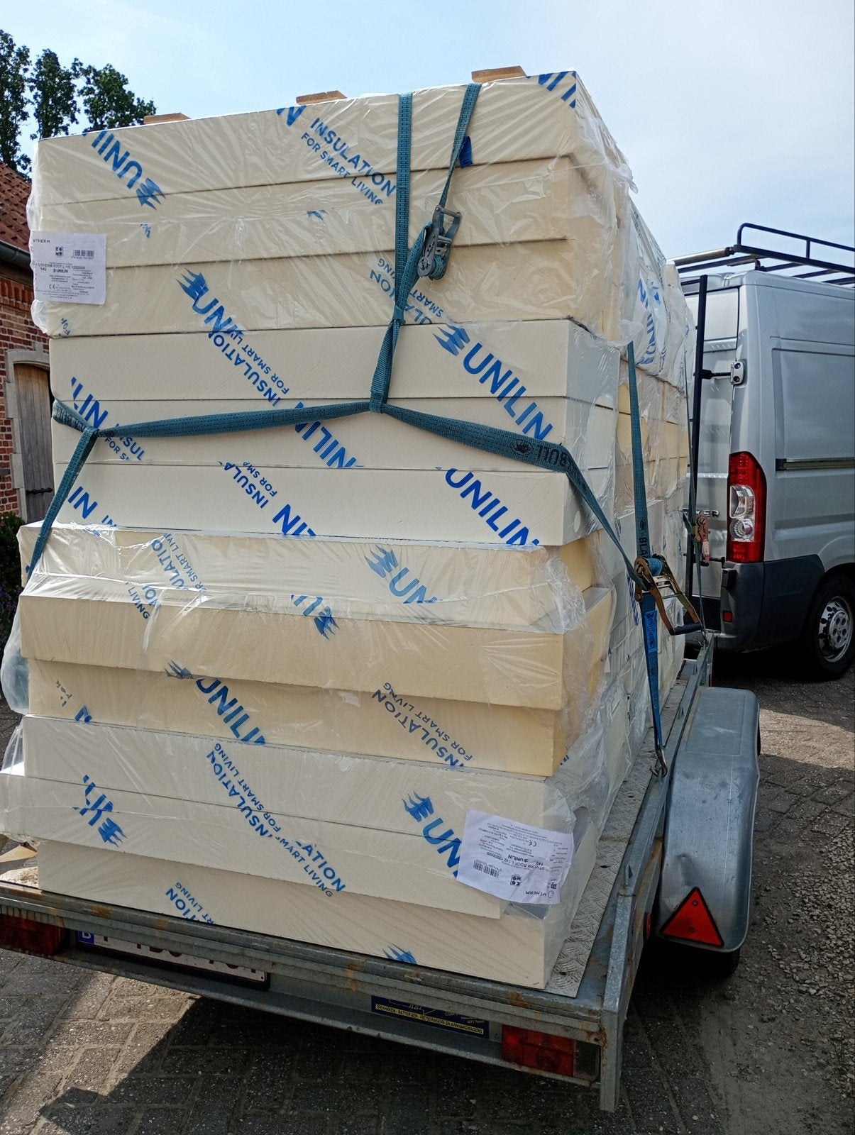 Overstock: 70m2 PIR/PUR Isolatie 14cm dik, Nieuw !, Doe-het-zelf en Bouw, Isolatie en Afdichting, Ophalen of Verzenden