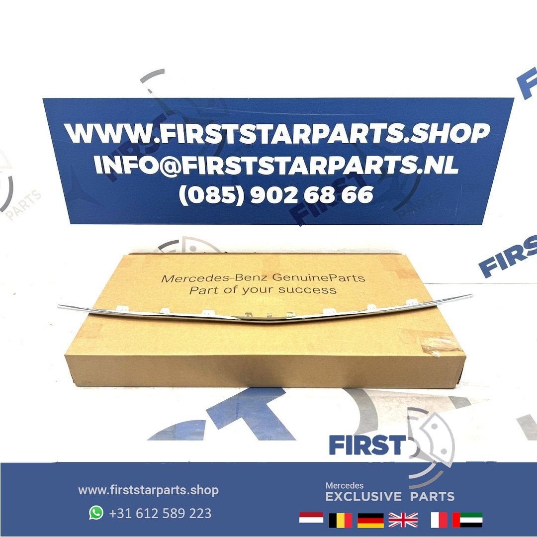A1188856100 BUMPER LIP W118 CLA KLASSE SIERLIJST CHROOM VOOR, Carrosserie et Tôlerie, Utilisé, -, -