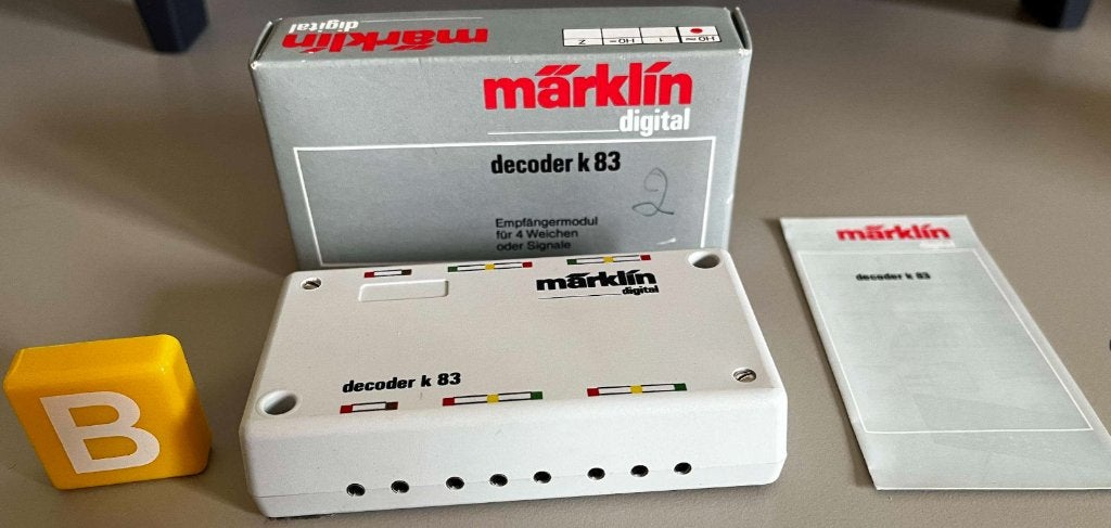 Märklin decoder K83 (6083), Gebruikt, Gelijkstroom of Wisselstroom, Overige typen, Ophalen of Verzenden