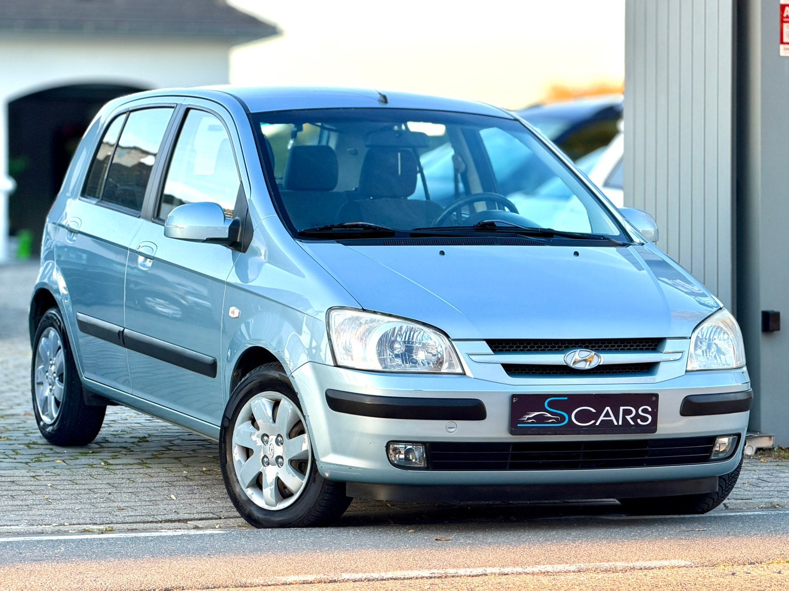 Hyundai Getz 1.3i ** Automaat ** 088.000 km ** Airco **, Auto's, Dealer onderhouden, Elektrische ramen, 4 cilinders, Bedrijf