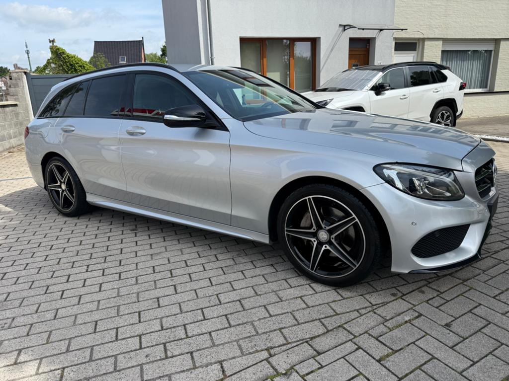 C220. AMG. Pack Automaat 120/164pk Euro6, Autos, Cuir, Achat, Euro 6, Entreprise