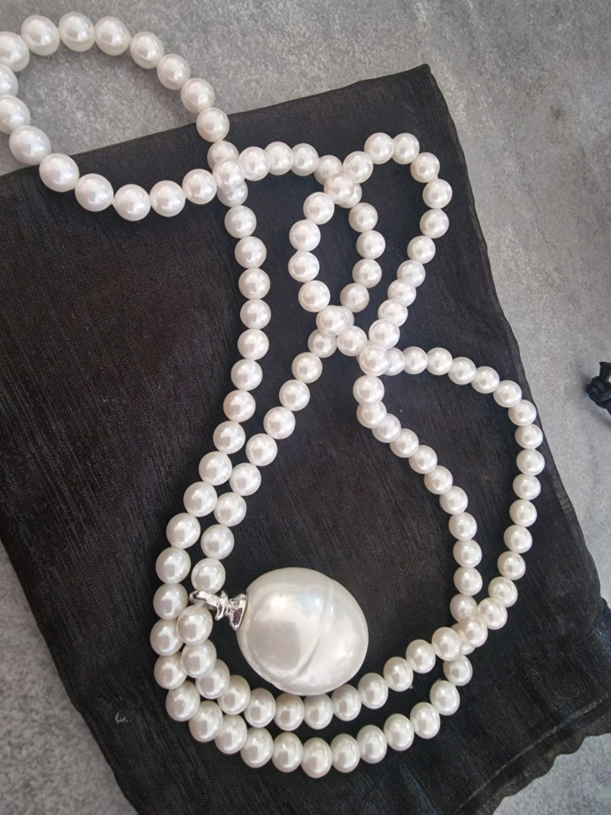 Mooie parelketting, Handtassen en Accessoires, Verzenden