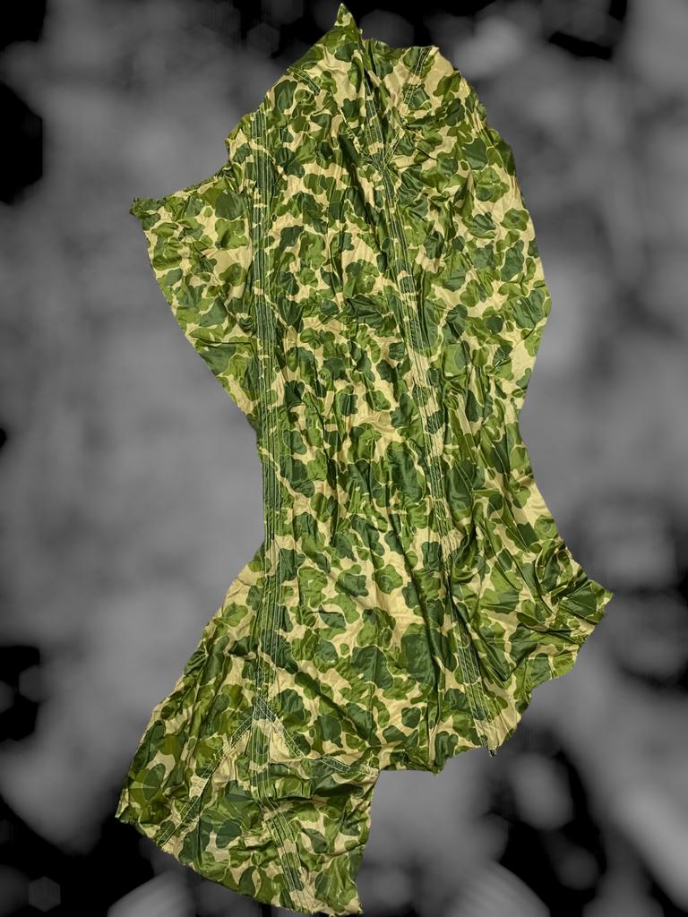 Stuk camo parachute USA airborne, Verzamelen, Militaria | Tweede Wereldoorlog, Verzenden