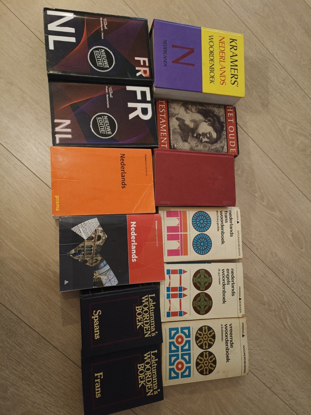 Woordenboeken, Bijbel Oud testament, oude prisma woordenb, Ophalen of Verzenden