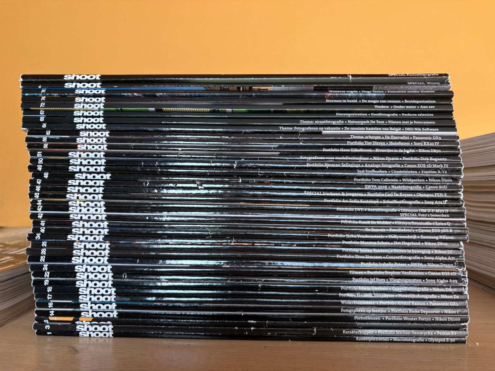 Magazines fotografie (Shoot, Focus & Chip Foto), Livres, Journaux & Revues, Enlèvement, Utilisé