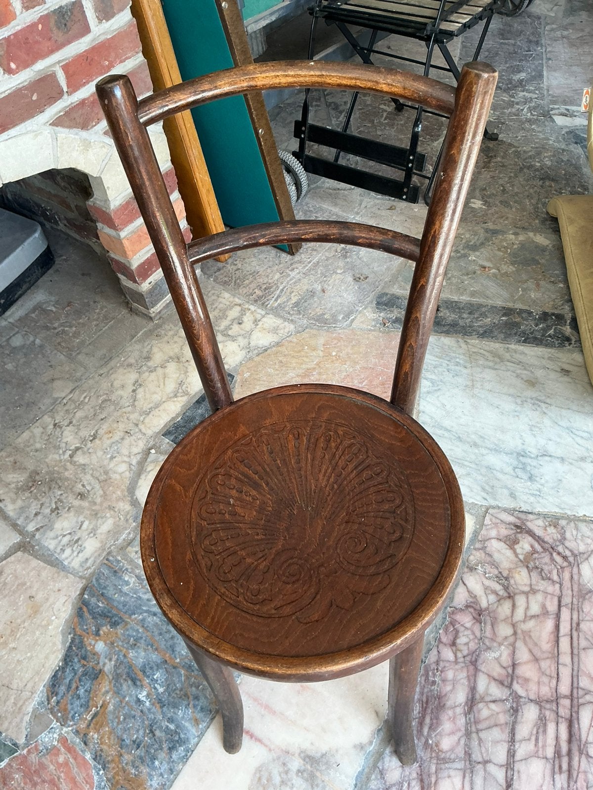 2 Thonet stoelen, Ophalen