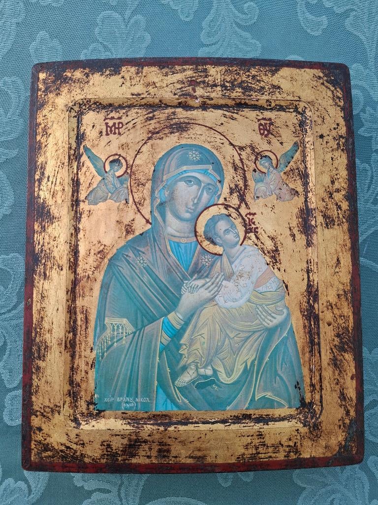 Byzantijns icoon, Ophalen of Verzenden, Zo goed als nieuw, Overige typen, Overige religies